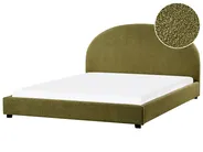 Wasserbett Bouclé VAUCLUSE 180 x 200 cm Olivgrün_977240