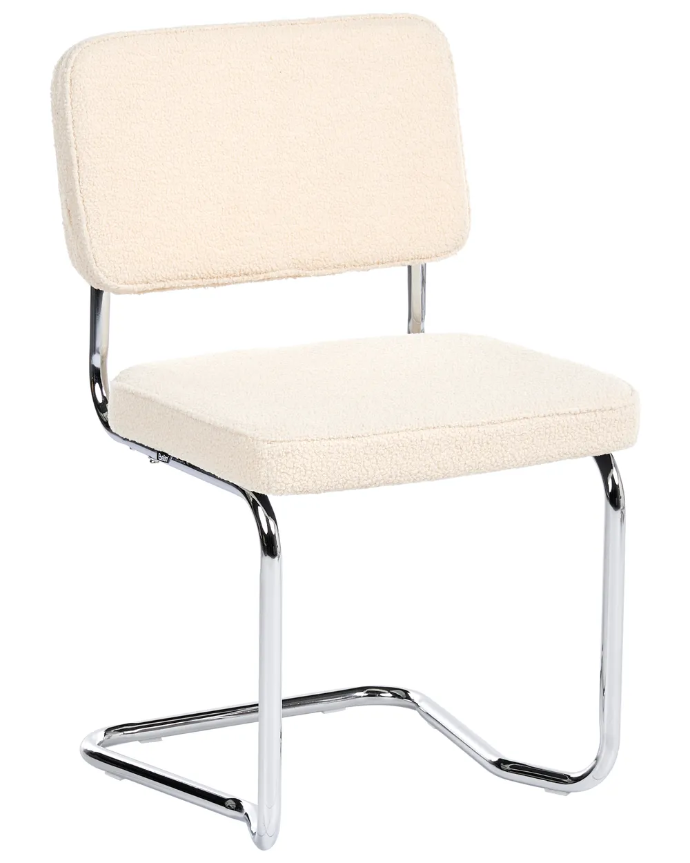 Esszimmerstuhl 2er Set IRWIN Bouclé Hellbeige_1080644