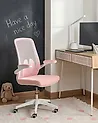 Bürostuhl OVERLORD Pastellrosa