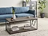 Couchtisch FORRES Braun / Schwarz