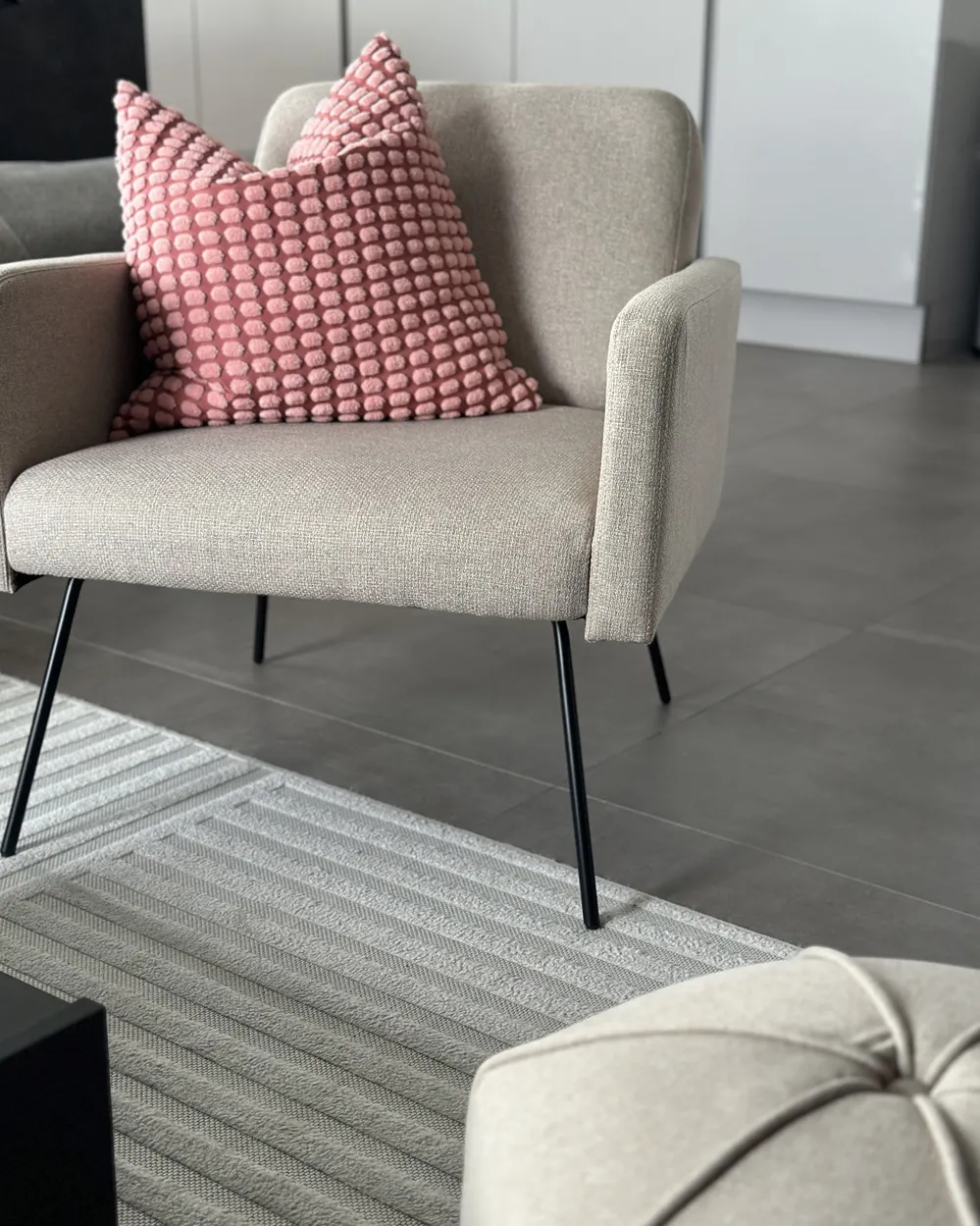 Sessel NARKEN Stoff Beige_917815