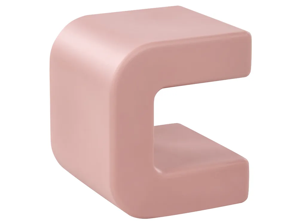 Set of 2 Side Tables MOZIA Pink_1166122