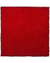 Shaggy-Teppich DEMRE Rot 200 x 200 cm