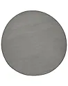 Teppich VASCO Dunkelgrau ø 140 cm Wolle
