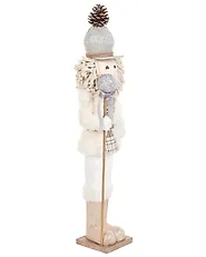 Set od 2 dekorativne figurice ALANIEMI 52/79 cm Orašar bež_1156618