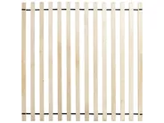 Bett mit Lattenrost Rattan BOUSSICOURT 180 x 200 cm Hellbraun_1011662