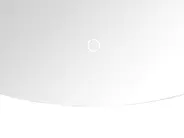 LED-Badezimmer-Spiegel LOUE 50 cm 100 cm Silber_894359