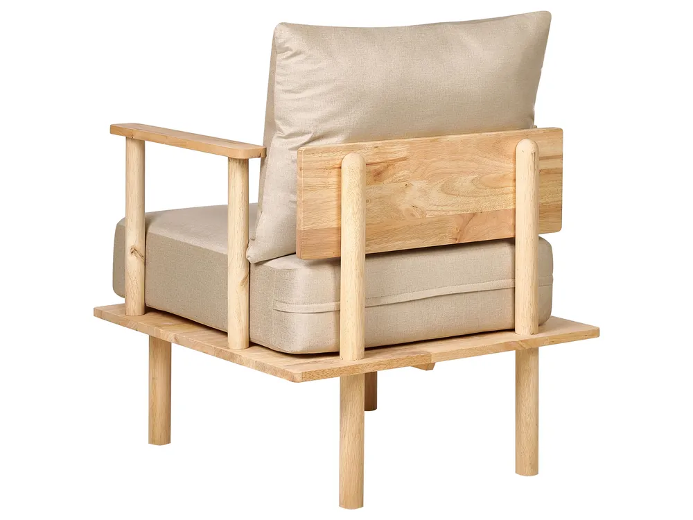 Sofa Set 3-Sitzer ASKER Stoff Beige_932696
