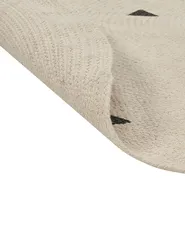 Kinderteppich DURG Beige ø 140 cm Baumwolle_886482
