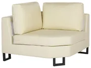 Ecksofa 6-Sitzer STOCKHOLM Echtleder Hellbeige linksseitig_900627