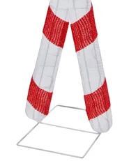 Gartendekoration LED OLASVIK 90 cm Weiß Rot_950480