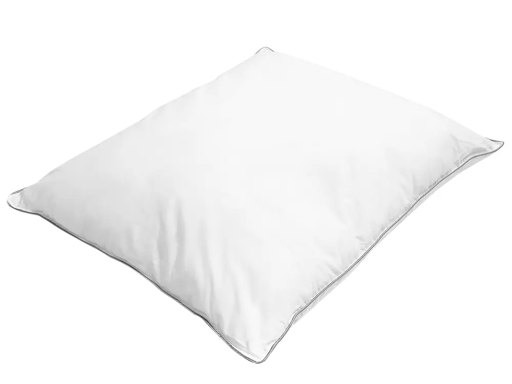 Kopfkissen PELISTER Niedrig 50 x 60 cm Mikrofaser Weiß_687239
