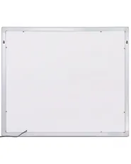 LED-Badezimmer-Spiegel LIRAC 70 cm 60 cm Silber_796118