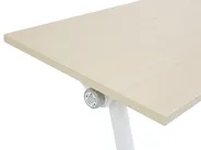 Zusammenklappbarer Schreibtisch BENDI 160 cm 60 cm mit Rädern Hellbraun_922335