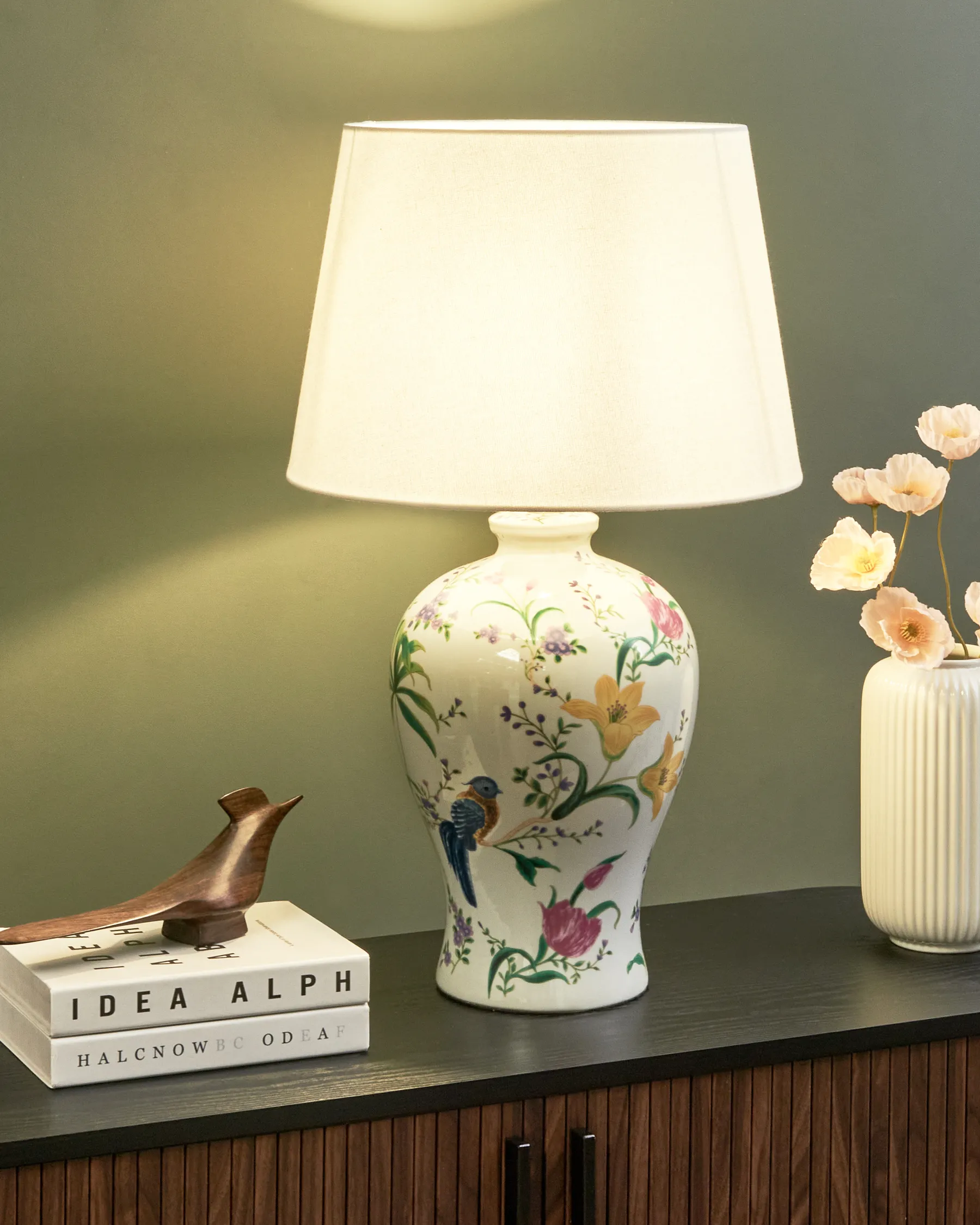 Table Lamp FEBROS Porcelain White_980819