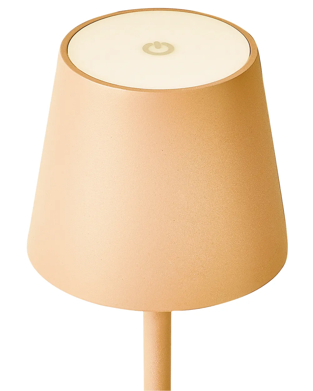 Kabellose LED Tischlampe BACEIRO Metall Orange_1061053