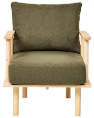 Sessel ASKER Bouclé Dunkelgrün_932639
