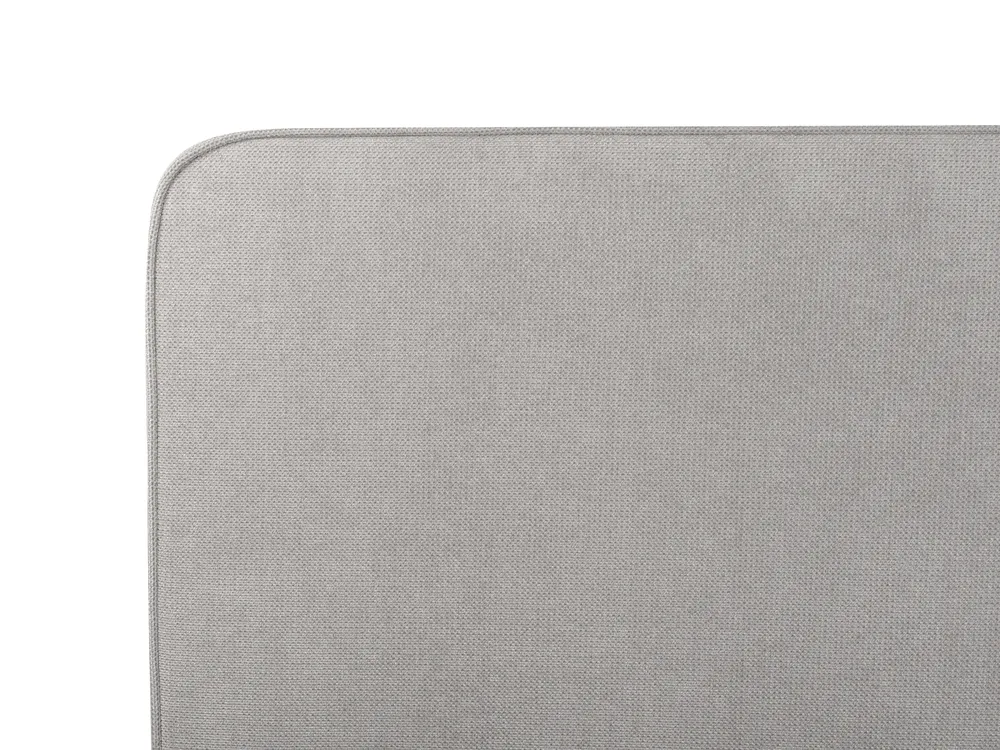 Bed Fabric VALOGNES 180 x 200 cm (EU Super King) Light Grey_887878