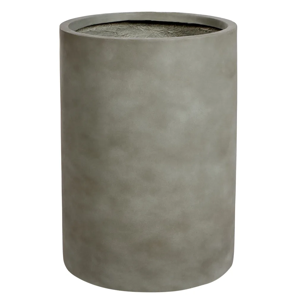 Blumenkübel EUCOMMIA 36 cm Grau