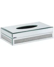 Tücherbox CHARLY Glas Silber_723159