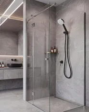 Shower Head and Hose Kit AYPATE Black_988968