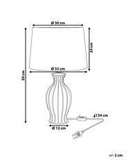 Table Lamp SAMINA Ceramic Green_731496