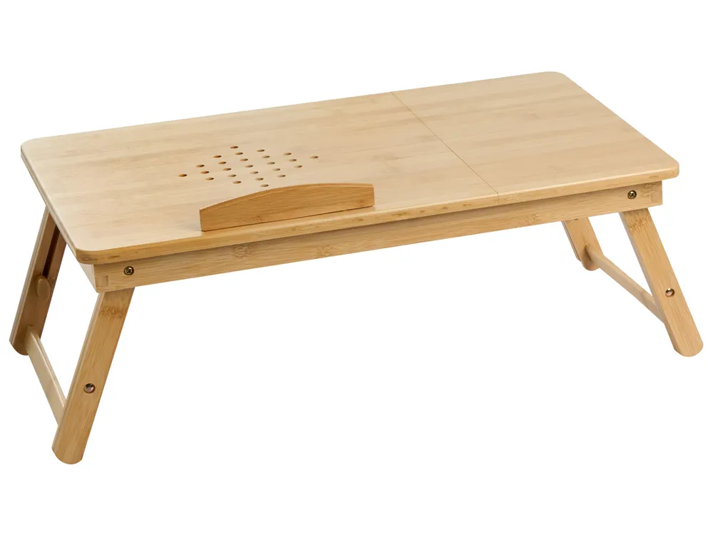 Foldable Lap Desk ORGE 57 cm 35 cm Light Brown_1074340