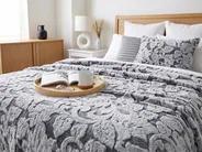 Kuscheldecke KOSI 150 x 200 cm Hellgrau_842955