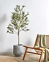 Kunstpflanze OLIVE TREE 153 cm Grün