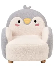 Kids Armchair Penguin FYN Boucle Grey_975745