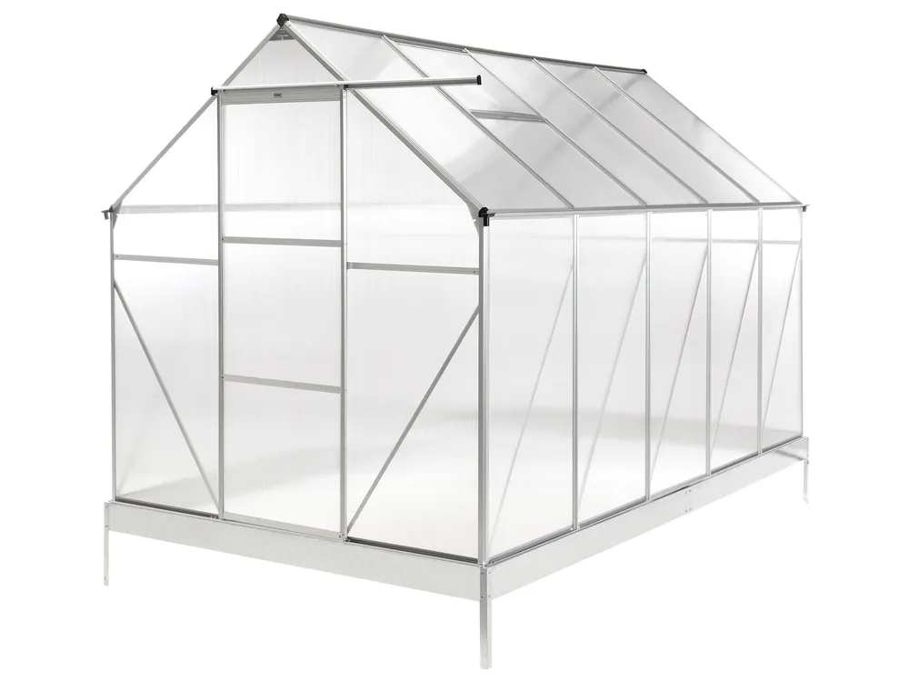 Gewächshaus APULIA Silber 315 cm