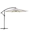 Ampelschirm 300 cm RAVENNA Hellbeige