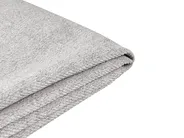 Boxspringbett ohne Kopfteil Stoff COUNTESS 180 x 200 cm Hellgrau_1054460