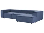 Modul Ecksofa 4-Sitzer ARDAL Cord Dunkelblau linksseitig_1008763