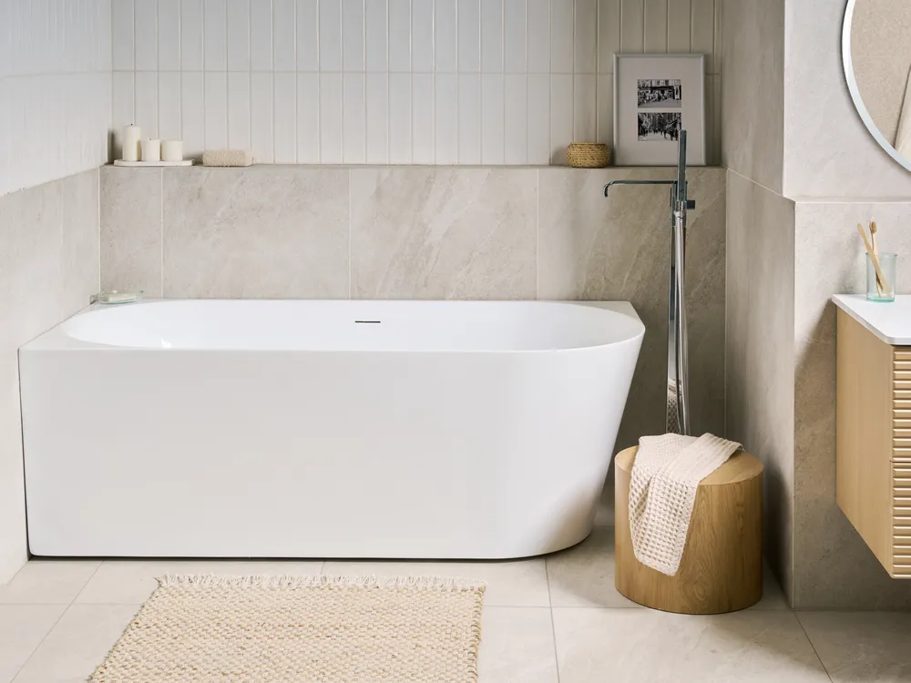 Corner Bath RENACA 1700 x 790 mm White Right Hand_1014001