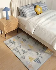 Rug YAYLA Grey 80 x 150 cm_1179384