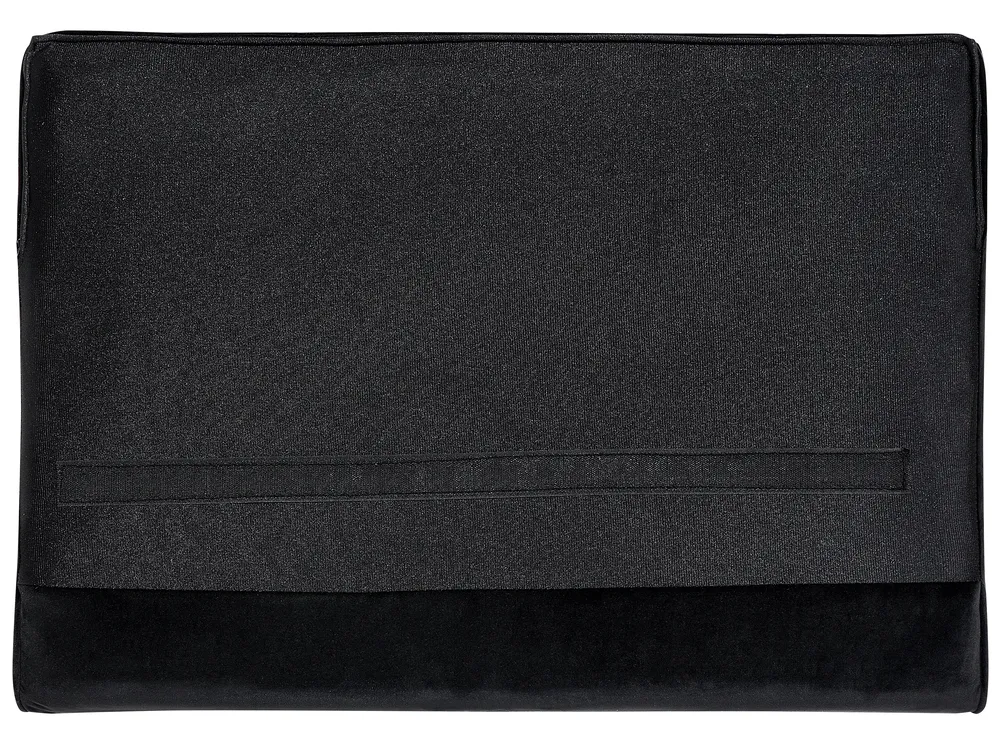 Sofa 3 Seater SOTRA Velvet Black_706353