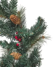 Weihnachtskranz LED TENALA 60 cm Grün_813293