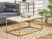 Couchtisch DELANO Marmor Optik / Gold_710752