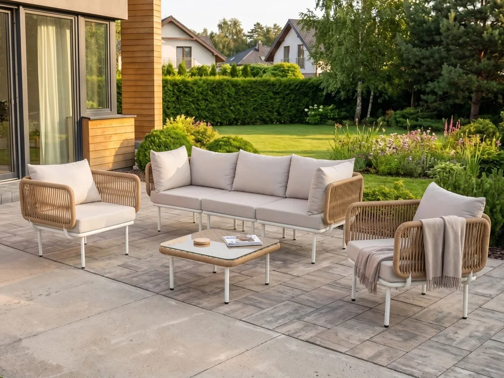 Gartensessel BAUCINA Hellbeige_1120536