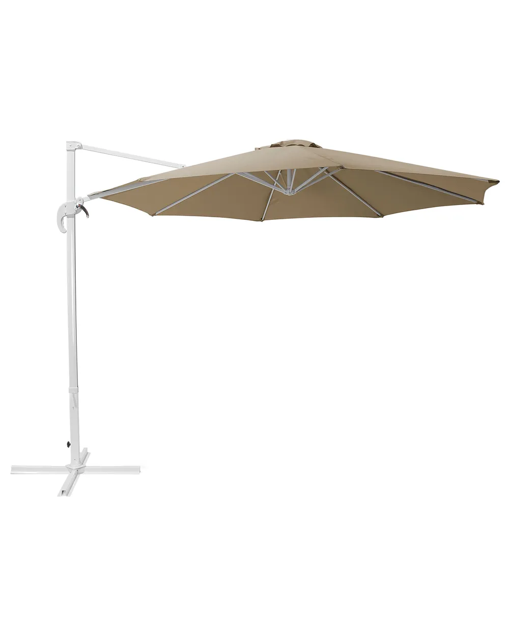 Ampelschirm 300 cm SAVONA Dunkelbeige