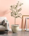 Blumenkübel TESALIA 49 cm Hellbeige