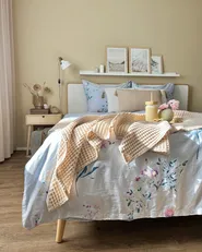 Handtücher 4er Set AREORA Baumwolle Beige_874224