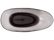 Freestanding Bathtub BLANCARENA 1700 x 780 mm Black_891340
