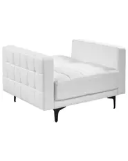 Fauteuil ABERDEEN Kunstleer Wit_1038783