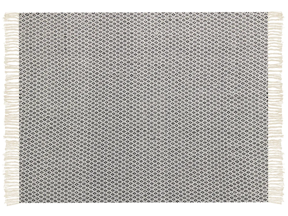 Odejo CHYAMA Bombaž 125 x 150 cm črna/brezova_839763