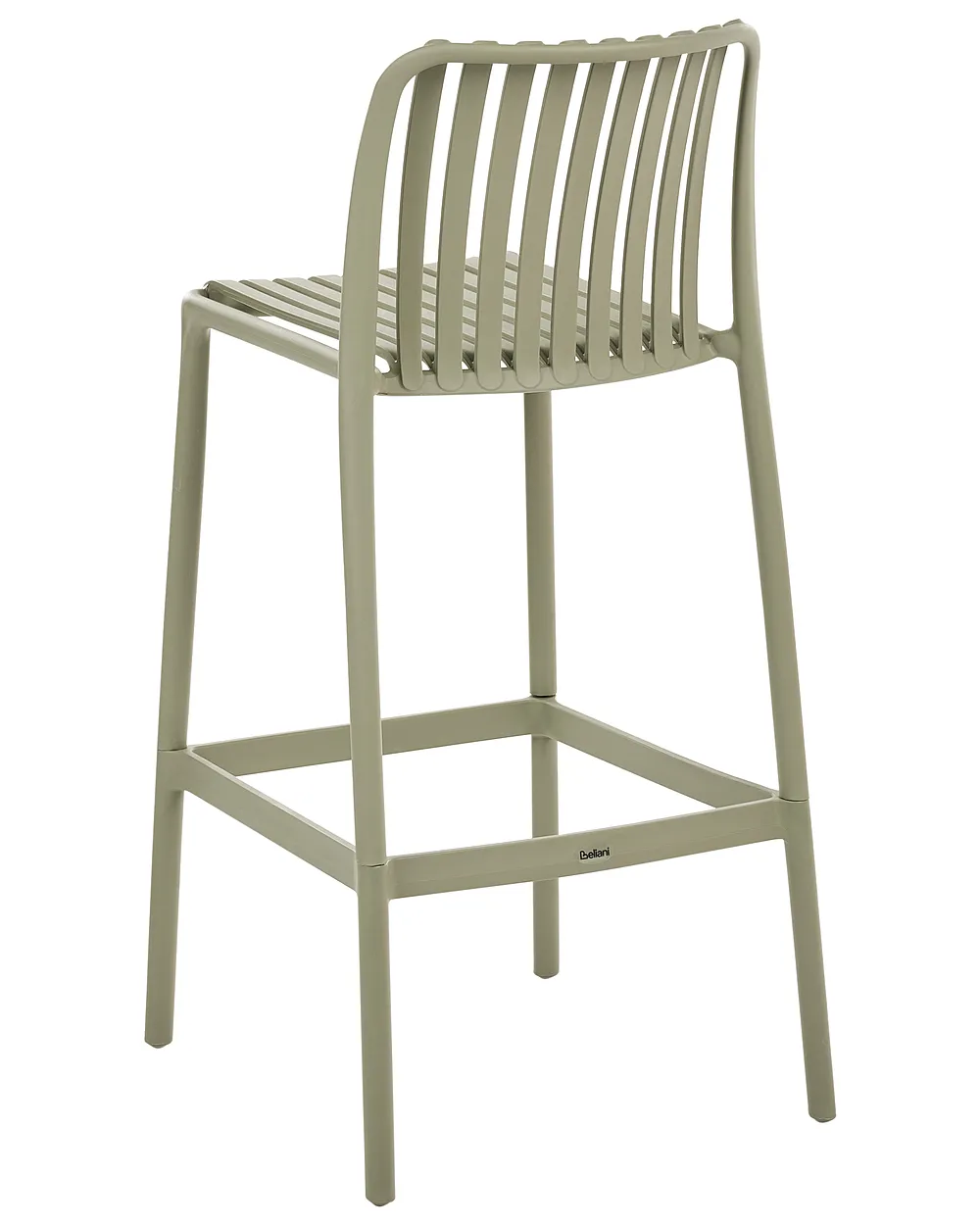 Set mit 2 Barstühlen ARICCIA Kunststoff Grün_1149264