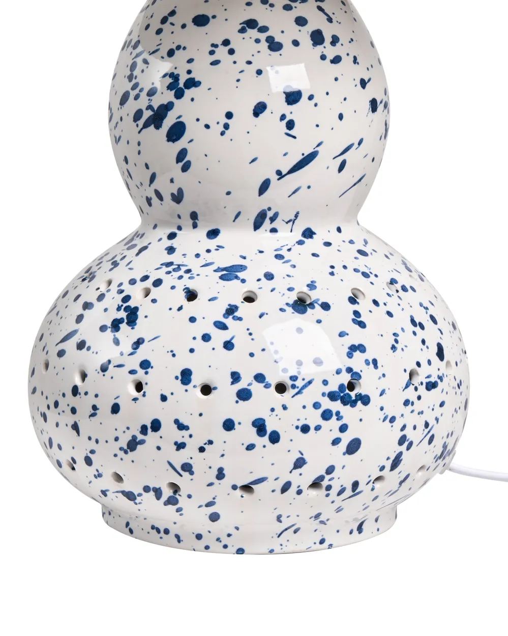 Table Lamp MACAL Ceramic White/ Blue_1033030