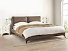 Bett mit Lattenrost Bouclé MELLE 180 x 200 cm Braun