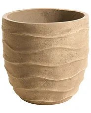 Plant Pot SAMNAUN 39 cm Beige_1161970